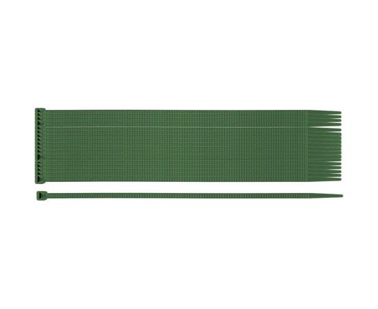 Стяжка Neo Tools 50шт, пластик, 3.6х200мм, зеленая (15-975)