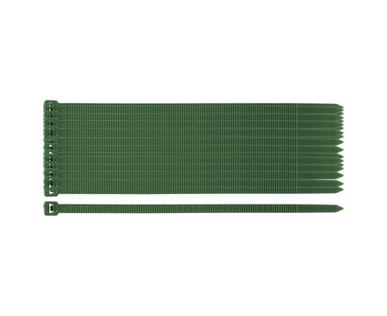 Стяжка Neo Tools 50шт, пластик, 4.8х160мм, зеленая (15-979)
