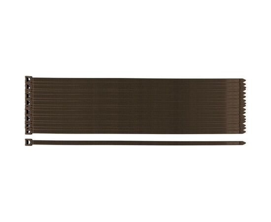 Стяжка Neo Tools 50шт, пластик, 7.6х380мм, коричневая (15-970)