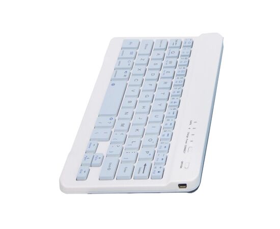 Клавіатура BeCover Bluetooth UA Light Blue (713410), зображення 4 Клавіатура BeCover Bluetooth UA Light Blue (713410), зображення 4
