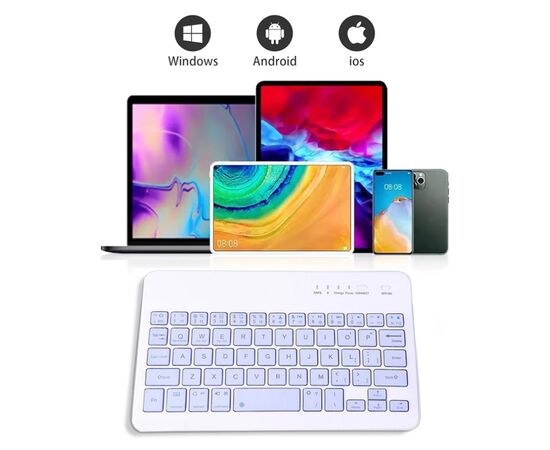 Клавиатура BeCover Bluetooth UA Purple (713409), изображение 5 Клавиатура BeCover Bluetooth UA Purple (713409), изображение 5