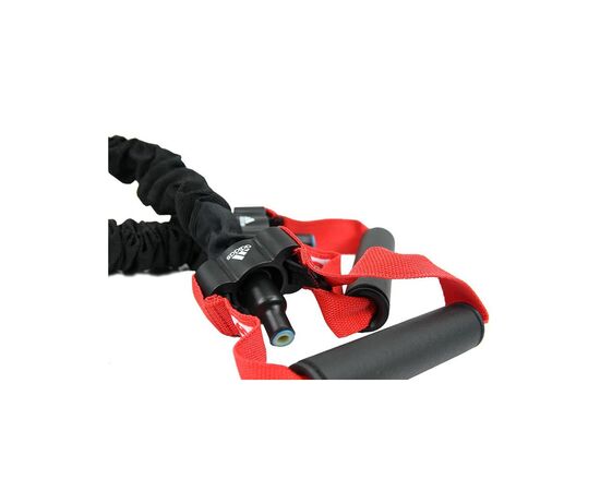 Еспандер Adidas Power Tube ADTB-10603 чорний, червоний 122 см (885652000284), зображення 2 Еспандер Adidas Power Tube ADTB-10603 чорний, червоний 122 см (885652000284), зображення 2