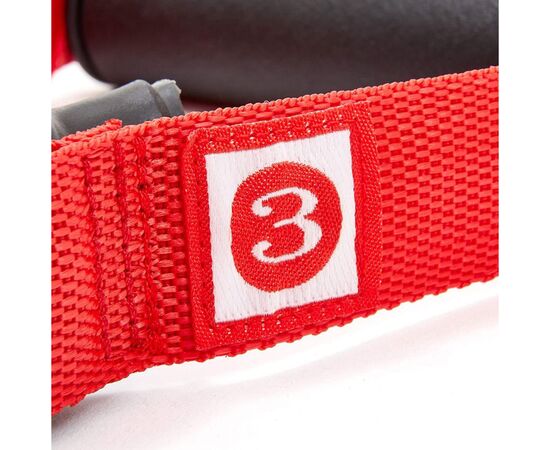 Еспандер Adidas Power Tube ADTB-10603 чорний, червоний 122 см (885652000284), зображення 3 Еспандер Adidas Power Tube ADTB-10603 чорний, червоний 122 см (885652000284), зображення 3