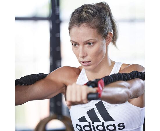 Еспандер Adidas Power Tube ADTB-10603 чорний, червоний 122 см (885652000284), зображення 8 Еспандер Adidas Power Tube ADTB-10603 чорний, червоний 122 см (885652000284), зображення 8