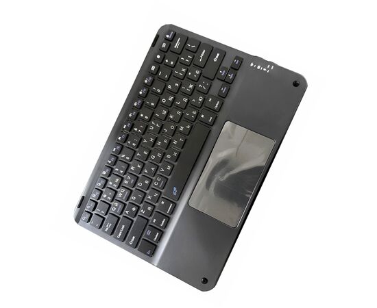 Клавіатура BeCover (265х185 мм) with TouchPad Bluetooth UA Black (713401), зображення 4 Клавіатура BeCover (265х185 мм) with TouchPad Bluetooth UA Black (713401), зображення 4