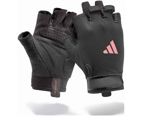 Рукавички для фітнесу Adidas Essential Training Gloves ADGB-15000PK рожевий Жін XS (885652027748), зображення 5 Рукавички для фітнесу Adidas Essential Training Gloves ADGB-15000PK рожевий Жін XS (885652027748), зображення 5