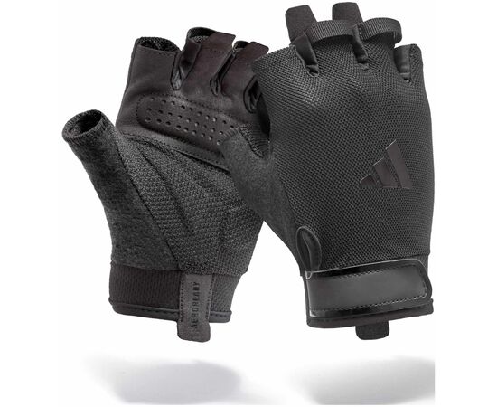 Рукавички для фітнесу Adidas Essential Training Gloves ADGB-15003BK чорний Чол L (885652026512), зображення 3 Рукавички для фітнесу Adidas Essential Training Gloves ADGB-15003BK чорний Чол L (885652026512), зображення 3