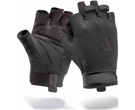 Перчатки для фитнеса Adidas Essential Training Gloves ADGB-15000BK чорний Чол XS (885652027717), изображение 4 Перчатки для фитнеса Adidas Essential Training Gloves ADGB-15000BK чорний Чол XS (885652027717), изображение 4