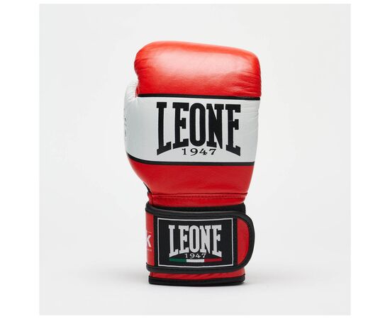 Боксерські рукавички Leone GN047 Shock Red 12 унцій (GN047_Red_12oz), зображення 2 Боксерські рукавички Leone GN047 Shock Red 12 унцій (GN047_Red_12oz), зображення 2