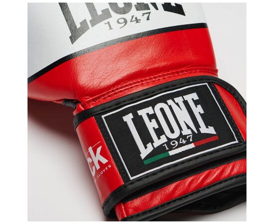 Боксерські рукавички Leone GN047 Shock Red 12 унцій (GN047_Red_12oz), зображення 5 Боксерські рукавички Leone GN047 Shock Red 12 унцій (GN047_Red_12oz), зображення 5