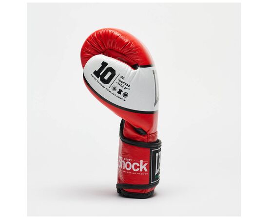 Боксерські рукавички Leone GN047 Shock Red 12 унцій (GN047_Red_12oz), зображення 6 Боксерські рукавички Leone GN047 Shock Red 12 унцій (GN047_Red_12oz), зображення 6