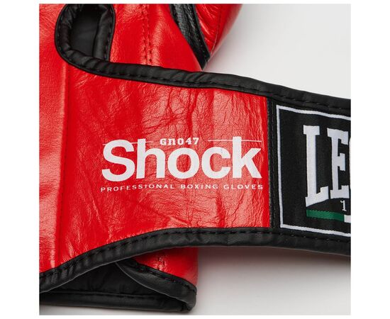 Боксерські рукавички Leone GN047 Shock Red 12 унцій (GN047_Red_12oz), зображення 8 Боксерські рукавички Leone GN047 Shock Red 12 унцій (GN047_Red_12oz), зображення 8