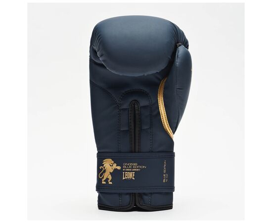 Боксерские перчатки Leone GN059B Blue Edition 14 унцій (GN059B_Blue_14oz), изображение 4 Боксерские перчатки Leone GN059B Blue Edition 14 унцій (GN059B_Blue_14oz), изображение 4
