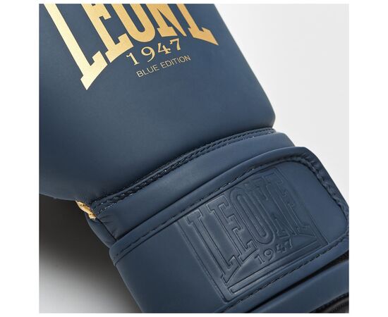 Боксерские перчатки Leone GN059B Blue Edition 14 унцій (GN059B_Blue_14oz), изображение 6 Боксерские перчатки Leone GN059B Blue Edition 14 унцій (GN059B_Blue_14oz), изображение 6