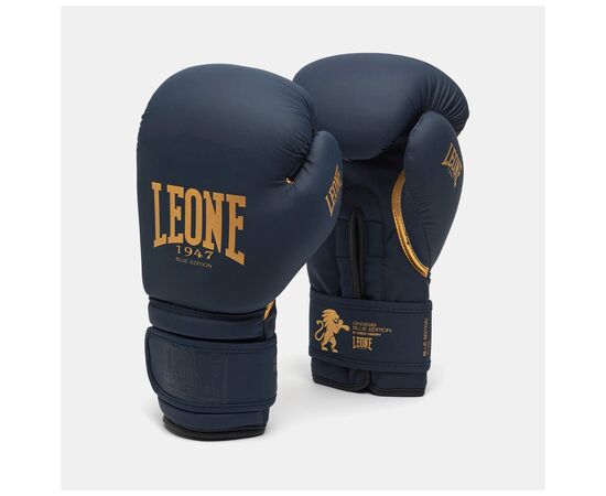 Боксерские перчатки Leone GN059B Blue Edition 16 унцій (GN059B_Blue_16oz), изображение 2 Боксерские перчатки Leone GN059B Blue Edition 16 унцій (GN059B_Blue_16oz), изображение 2