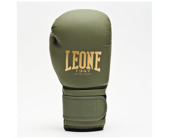 Боксерские перчатки Leone GN059G Military Edition Green 10 унцій (GN059G_Green_10oz), изображение 5 Боксерские перчатки Leone GN059G Military Edition Green 10 унцій (GN059G_Green_10oz), изображение 5