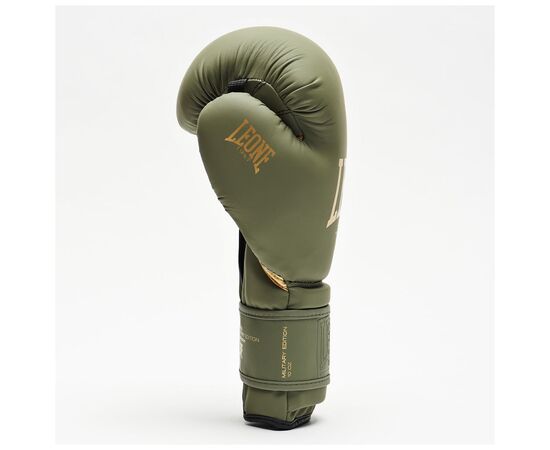 Боксерские перчатки Leone GN059G Military Edition Green 16 унцій (GN059G_Green_16oz), изображение 5 Боксерские перчатки Leone GN059G Military Edition Green 16 унцій (GN059G_Green_16oz), изображение 5