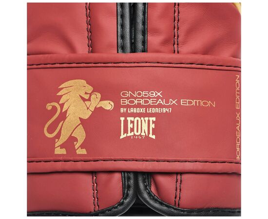 Боксерские перчатки Leone GN059X Bordeaux ED 10 унцій (GN059X_BORDEAUX_10oz), изображение 9 Боксерские перчатки Leone GN059X Bordeaux ED 10 унцій (GN059X_BORDEAUX_10oz), изображение 9