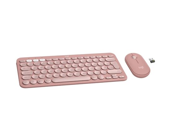 Комплект Logitech Pebble 2 Wireless UA Rose (920-012241), зображення 2 Комплект Logitech Pebble 2 Wireless UA Rose (920-012241), зображення 2