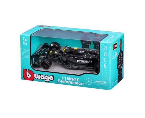 Машина Bburago Mercedes-AMG F1 W14 E Performance (2023) (143) (18-38080), изображение 7 Машина Bburago Mercedes-AMG F1 W14 E Performance (2023) (143) (18-38080), изображение 7