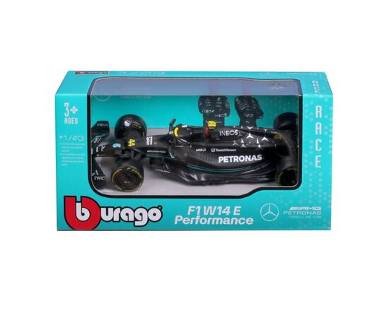 Машина Bburago Mercedes-AMG F1 W14 E Performance (2023) (143) (18-38080), изображение 8 Машина Bburago Mercedes-AMG F1 W14 E Performance (2023) (143) (18-38080), изображение 8