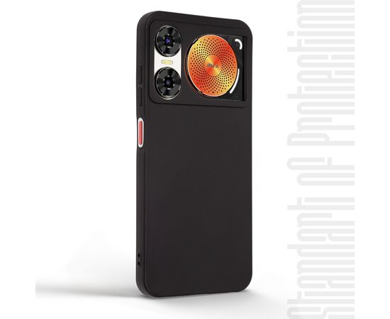 Чехол для мобильного телефона Armorstandart Matte Slim Fit ZTE Nubia Music 2 Black (ARM83654), изображение 2 Чехол для мобильного телефона Armorstandart Matte Slim Fit ZTE Nubia Music 2 Black (ARM83654), изображение 2