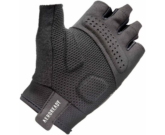 Перчатки для фитнеса Adidas Essential Training Gloves ADGB-15002AB чорний, сірий M (885652026956), изображение 3 Перчатки для фитнеса Adidas Essential Training Gloves ADGB-15002AB чорний, сірий M (885652026956), изображение 3