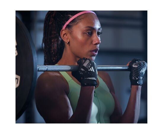 Перчатки для фитнеса Adidas Essential Training Gloves ADGB-15002AB чорний, сірий M (885652026956), изображение 7 Перчатки для фитнеса Adidas Essential Training Gloves ADGB-15002AB чорний, сірий M (885652026956), изображение 7