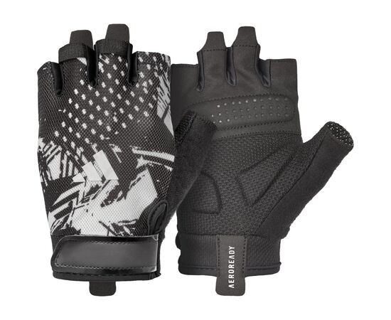 Рукавички для фітнесу Adidas Essential Training Gloves ADGB-15002AB чорний, сірий M (885652026956)