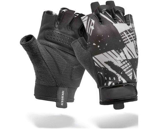 Перчатки для фитнеса Adidas Essential Training Gloves ADGB-15001AB чорний, сірий S (885652026949), изображение 5 Перчатки для фитнеса Adidas Essential Training Gloves ADGB-15001AB чорний, сірий S (885652026949), изображение 5