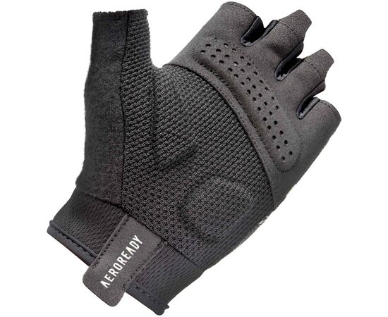Перчатки для фитнеса Adidas Essential Training Gloves ADGB-15000AB чорний, сірий XS (885652027700), изображение 3 Перчатки для фитнеса Adidas Essential Training Gloves ADGB-15000AB чорний, сірий XS (885652027700), изображение 3