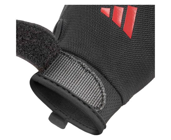 Перчатки для фитнеса Adidas Essential Training Gloves ADGB-15001RD чорний, червоний S (885652025843), изображение 3 Перчатки для фитнеса Adidas Essential Training Gloves ADGB-15001RD чорний, червоний S (885652025843), изображение 3