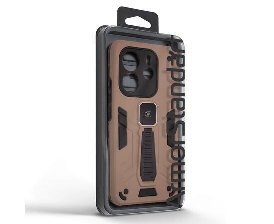 Чехол для мобильного телефона Armorstandart Proover Xiaomi Redmi Note 14 4G Brown (ARM85783), изображение 3