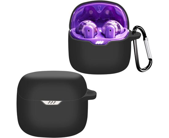 Чехол для наушников BeCover Silicon для JBL Tune Flex 2 TWS Black (713221), изображение 3 Чехол для наушников BeCover Silicon для JBL Tune Flex 2 TWS Black (713221), изображение 3
