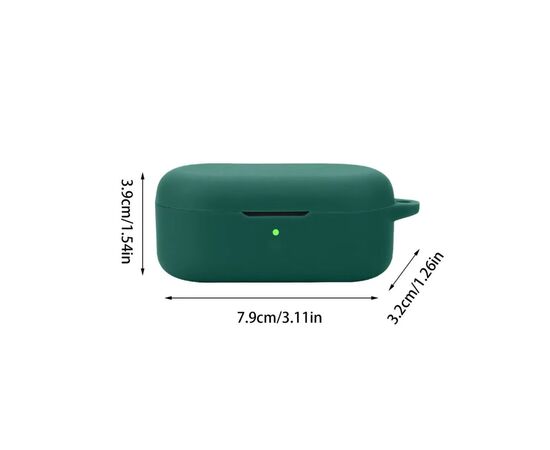 Чехол для наушников BeCover Silicon для OPPO Enco Buds 2 Pro Dark Green (713225), изображение 3 Чехол для наушников BeCover Silicon для OPPO Enco Buds 2 Pro Dark Green (713225), изображение 3