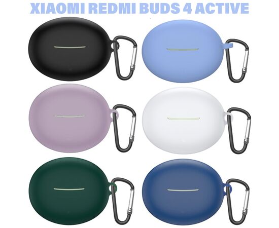 Чохол для навушників BeCover Silicon для Xiaomi Redmi Buds 4 Active Deep Blue (710943)