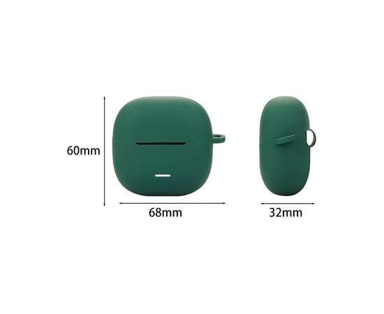 Чохол для навушників BeCover Silicon для Xiaomi Redmi Buds 6 Lite Dark Green (713234), зображення 4 Чохол для навушників BeCover Silicon для Xiaomi Redmi Buds 6 Lite Dark Green (713234), зображення 4