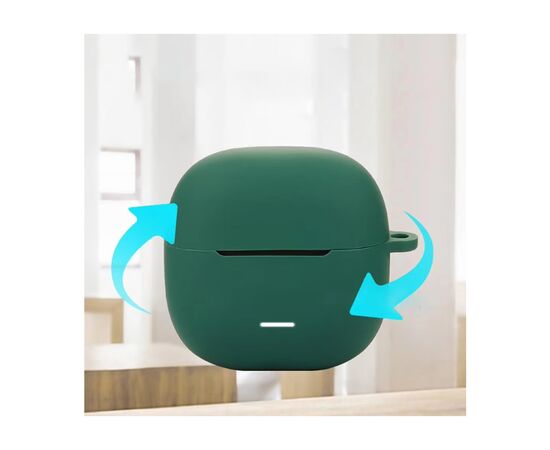 Чохол для навушників BeCover Silicon для Xiaomi Redmi Buds 6 Lite Dark Green (713234), зображення 6 Чохол для навушників BeCover Silicon для Xiaomi Redmi Buds 6 Lite Dark Green (713234), зображення 6