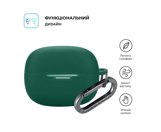 Чохол для навушників Armorstandart Hang Case для Xiaomi Redmi Buds 6 Pro Green (ARM83396), зображення 2
