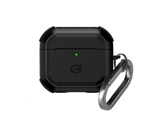 Чохол для навушників Armorstandart Panzer для Apple Airpods 4 Black (ARM82552)