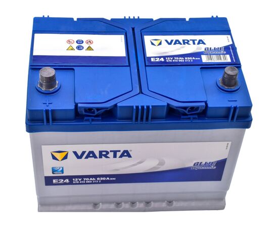 Аккумулятор автомобильный Varta Blue Dynamic 70Аh (570413063), изображение 2 Аккумулятор автомобильный Varta Blue Dynamic 70Аh (570413063), изображение 2