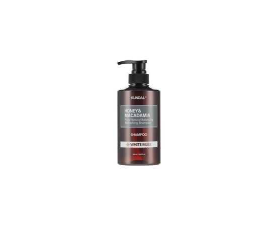 Шампунь Kundal Honey & Macadamia White Musk Shampoo 500 мл (8809568740470)