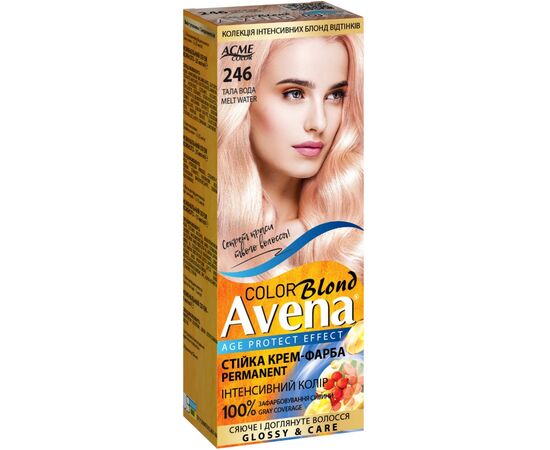 Краска для волос Acme Color Avena Blond Color Стойкая 246 - Талая вода (4823115502452)