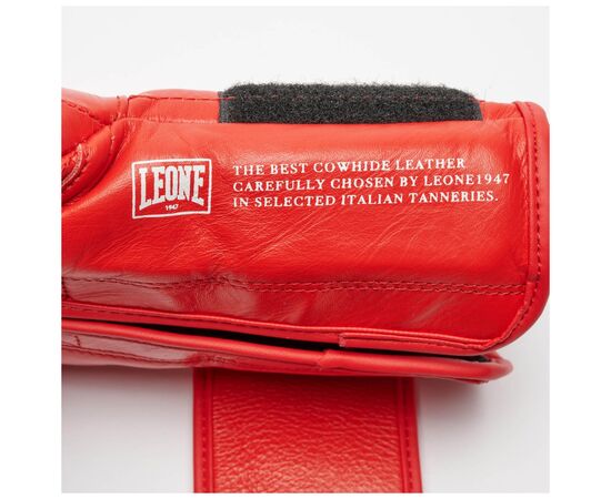 Боксерские перчатки Leone GN111 The Greatest Red 12 унцій (GN111_Red_12oz), изображение 7 Боксерские перчатки Leone GN111 The Greatest Red 12 унцій (GN111_Red_12oz), изображение 7
