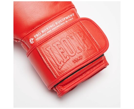 Боксерские перчатки Leone GN111 The Greatest Red 12 унцій (GN111_Red_12oz), изображение 8 Боксерские перчатки Leone GN111 The Greatest Red 12 унцій (GN111_Red_12oz), изображение 8