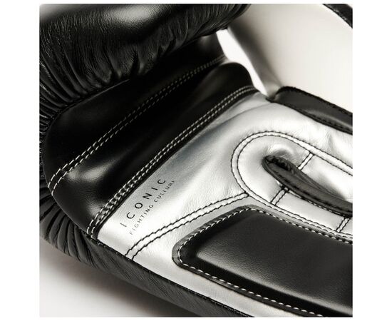 Боксерські рукавички Leone GN208 Iconic Black 14 унцій (GN208_Black_14oz), зображення 8