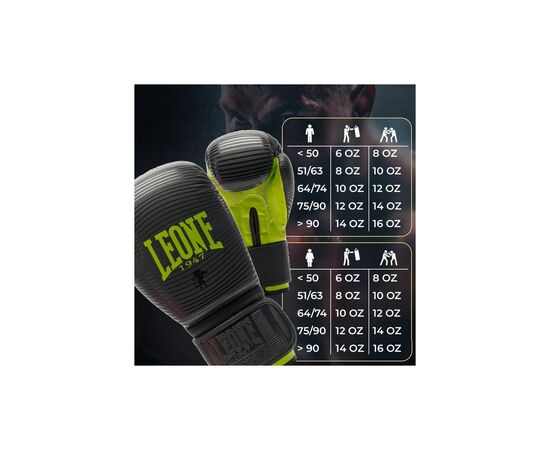 Боксерские перчатки Leone GN313 Waves Black 16 унцій (GN313_Black_16oz), изображение 10 Боксерские перчатки Leone GN313 Waves Black 16 унцій (GN313_Black_16oz), изображение 10