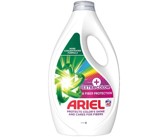 Гель для стирки Ariel Экстразащита цвета и тканей 1.8 л (8700216691208), изображение 2 Гель для стирки Ariel Экстразащита цвета и тканей 1.8 л (8700216691208), изображение 2
