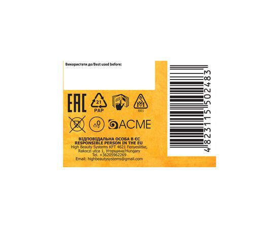 Фарба для волосся Acme Color Avena Blond Color Стійка 012 - Світло-русявий (4823115502483), зображення 4