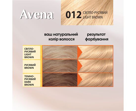 Фарба для волосся Acme Color Avena Blond Color Стійка 012 - Світло-русявий (4823115502483), зображення 5